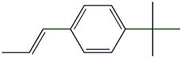 Benzene, 1-(1,1-dimethylethyl)-4-(1-propenyl)- 结构式