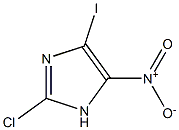 1H-Imidazole, 2-chloro-4-iodo-5-nitro- 结构式
