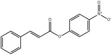 2-Propenoic acid,3-phenyl-, 4-nitrophenyl ester, (2E)- 结构式