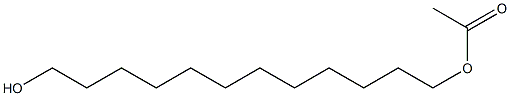 1,12-Dodecanediol, monoacetate 结构式