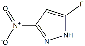 5-fluoro-3-nitro-1H-pyrazole 结构式