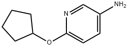 6-(cyclopentyloxy)-3-pyridinylamine 结构式