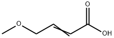 E-4-甲氧基-2-丁烯酸 结构式