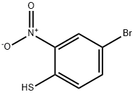 4-溴-2-硝基苯硫醇 结构式