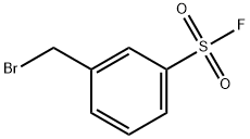 3-(溴甲基)苯-1-磺酰氟 结构式