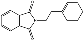 1H-Isoindole-1,3(2H)-dione, 2-[2-(1-cyclohexen-1-yl)ethyl]- 结构式