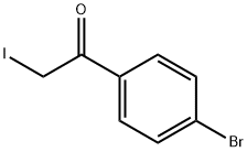 Ethanone, 1-(4-bromophenyl)-2-iodo- 结构式