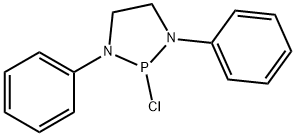 2-氯-1,3-二苯基-1,3,2-二氮杂磷杂环戊烷 结构式