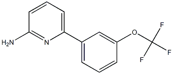 6-(3-(三氟甲氧基)苯基)吡啶-2-胺 结构式