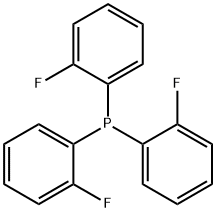 三(2-氟苯基)膦 结构式