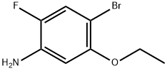 4-bromo-5-ethoxy-2-fluoroaniline 结构式