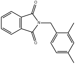 2-(2,4-dimethylbenzyl)isoindoline-1,3-dione 结构式