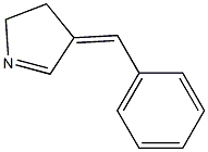 2H-Pyrrole, 3,4-dihydro-4-(phenylmethylene)- 结构式