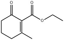3-甲基-1-氧代-2-环己烯-2-甲酸乙酯 结构式