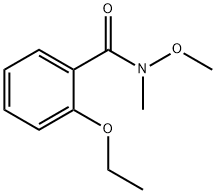 2-ethoxy-N-methoxy-N-methylbenzamide 结构式