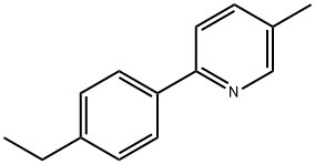 Pyridine,2-(4-ethylphenyl)-5-methyl 结构式