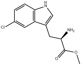 D-5-氯色氨酸甲酯 结构式