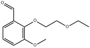 2-(2-ETHOXYETHOXY)-3-METHOXYBENZALDEHYDE 结构式