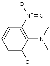 2-Chloro-N,N-dimethyl-6-nitroaniline 结构式