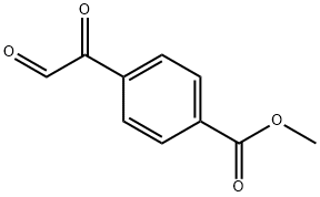 4-(2-氧代乙酰基)苯甲酸甲酯 结构式