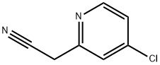 2-(4-氯吡啶-2-基)乙腈 结构式