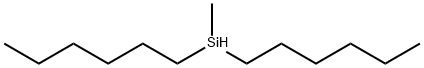 二正己基甲基氢硅烷 结构式