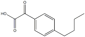 2-(4-BUTYLPHENYL)-2-OXOACETIC ACID 结构式