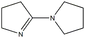 2H-Pyrrole,3,4-dihydro-5-(1-pyrrolidinyl)- 结构式