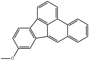 Benzo[b]fluoranthene, 10-methoxy- 结构式