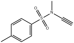 N-乙炔基-N,4-二甲基苯磺酰胺 结构式
