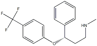 (S)-N-甲基-3-苯基-3-(4-(三氟甲基)苯氧基)丙烷-1-胺 结构式