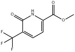 6-羟基-5-(三氟甲基)吡啶甲酸甲酯 结构式