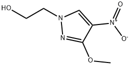2-(3-甲氧基-4-硝基-1H-吡唑-1-基)乙-1-醇 结构式