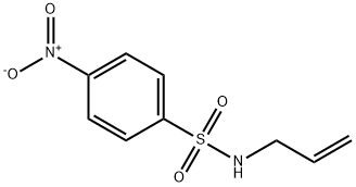 4-nitro-N-(prop-2-en-1-yl)benzenesulfonamide 结构式