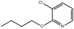 2-丁氧基-3-氯吡啶 结构式