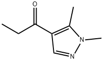 1-(1,5-二甲基-1H-吡唑-4-基)丙烷-1-酮 结构式