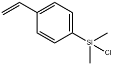 Silane, chloro(4-ethenylphenyl)dimethyl- 结构式