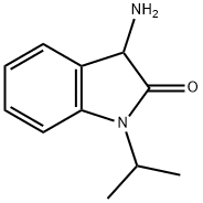 3-氨基-1-异丙基吲哚啉-2-酮 结构式