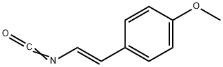 1-(2-Isocyanato-vinyl)-4-methoxy-benzene 结构式