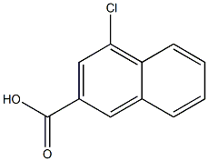 4-氯-2-萘甲酸 结构式