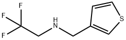 (3-噻吩基甲基)(2,2,2-三氟乙基)胺 结构式