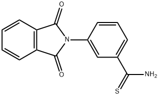 3-(1,3-dioxo-2,3-dihydro-1H-isoindol-2-yl)benzene-1-carbothioamide 结构式