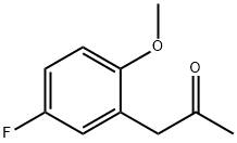 1-(5-fluoro-2-methoxyphenyl)propan-2-one 结构式