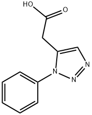 (3-Phenyl-3H-[1,2,3]triazol-4-yl)-acetic acid 结构式