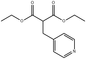 1,3-diethyl 2-(pyridin-4-ylmethyl)propanedioate 结构式