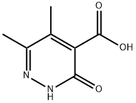 3-hydroxy-5,6-dimethylpyridazine-4-carboxylic acid 结构式