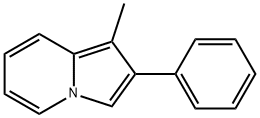 1-甲基-2-苯基吲哚嗪 结构式