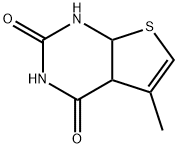 5-Methyl-4a,7a-dihydro-1H-thieno[2,3-d]pyrimidine-2,4-dione 结构式