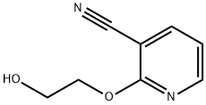 2-(2-羟基乙氧基)烟腈 结构式