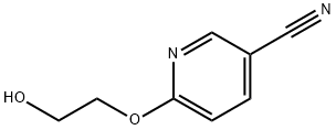 6-(2-羟基乙氧基)烟腈 结构式